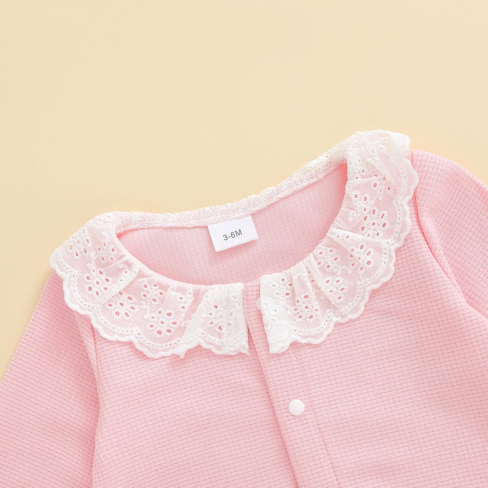 LINNEA Crochet Collar Jumpsuit