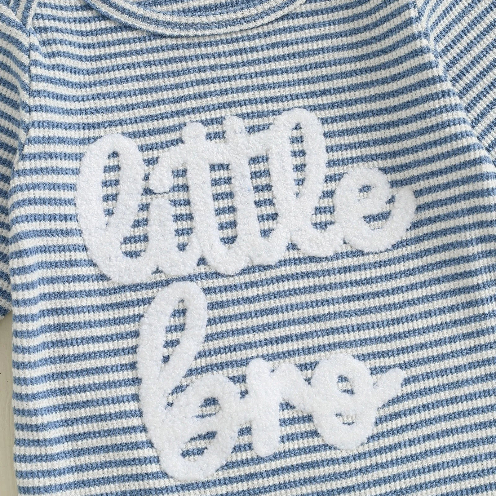 LITTLE BRO Striped Jumpsuit with Beanie