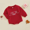 LOVE YOU MORE Long-Sleeve Onesie