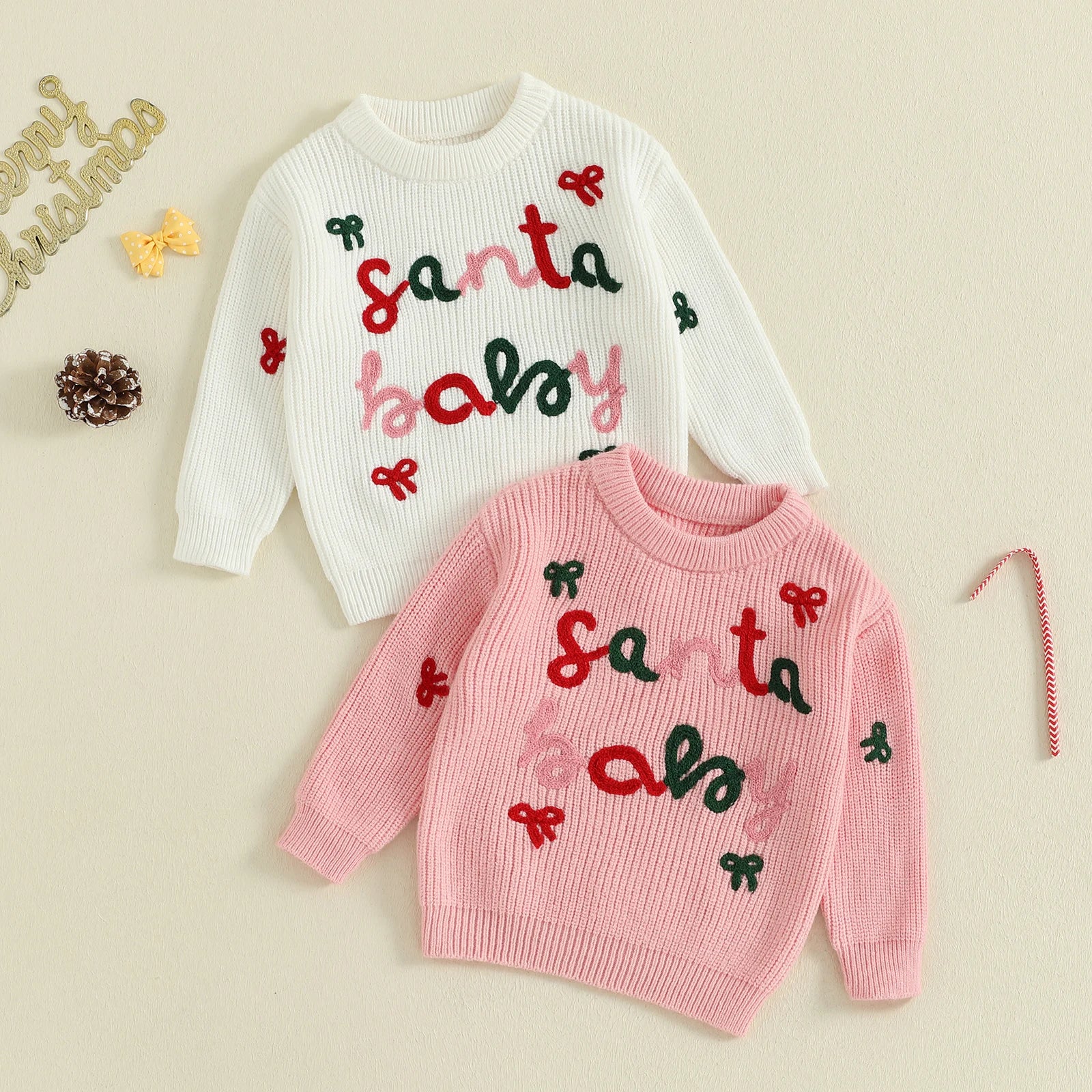 SANTA BABY Knitted Sweater