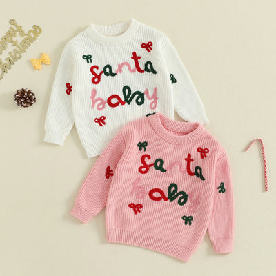 SANTA BABY Knitted Sweater