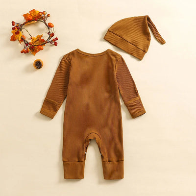 LITTLE TURKEY Ribbed Jumpsuit