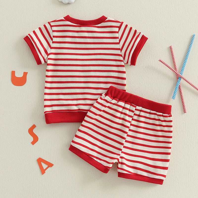 BOWTIE USA Striped Outfit