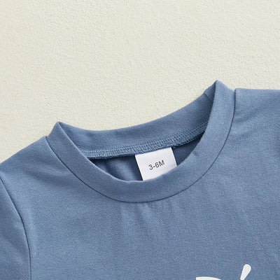 MAMA'S/DAD'S LITTLE DUDE Summer Jumpsuit