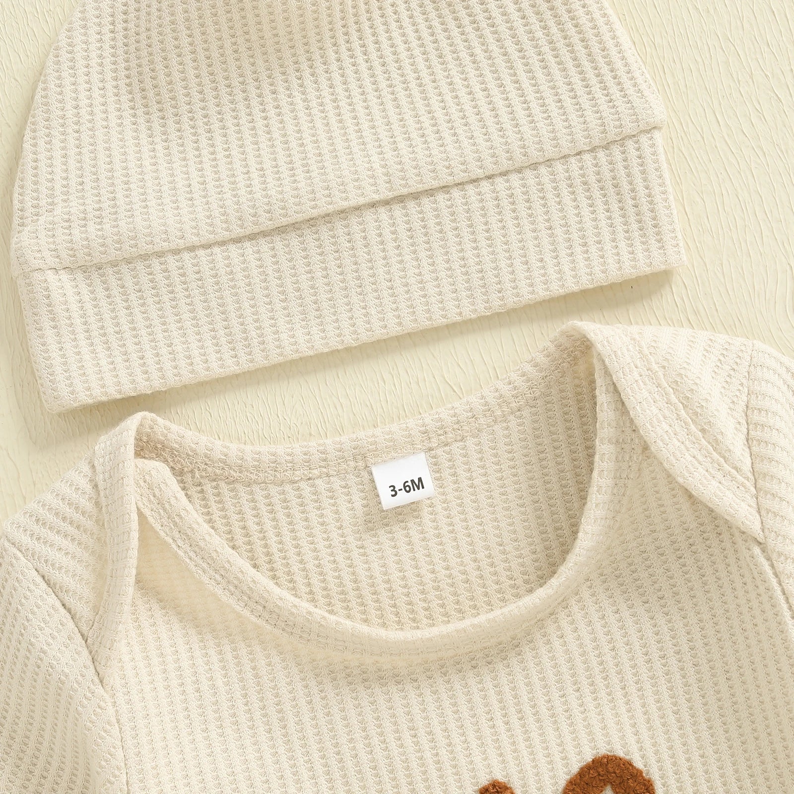 LITTLE BRO Waffle Knit Jumpsuit