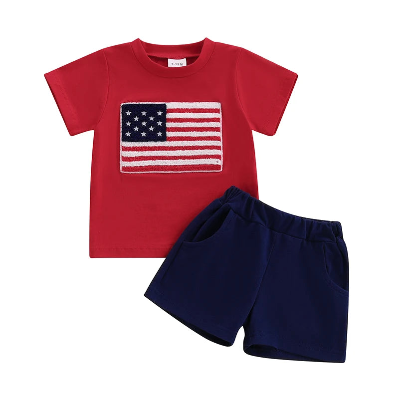 USA FLAG Plush Outfit