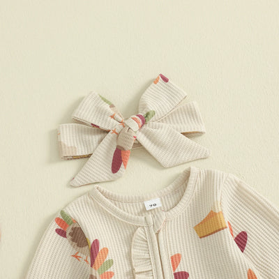 TURKEYS & PIES Ruffle Jumpsuit