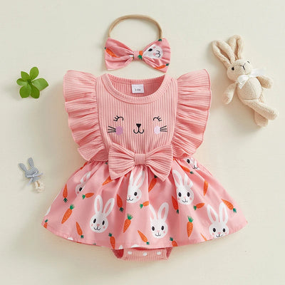 HAPPY BUNNY Dress Romper