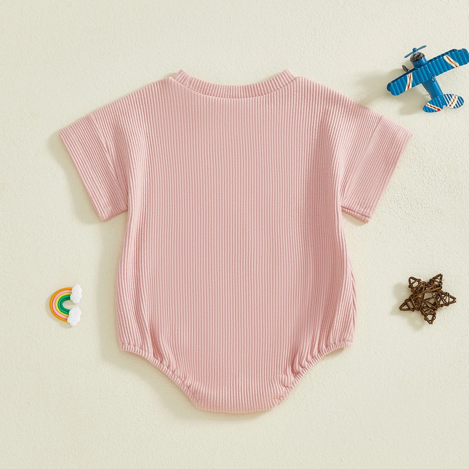 PAULINE Ribbed Onesie