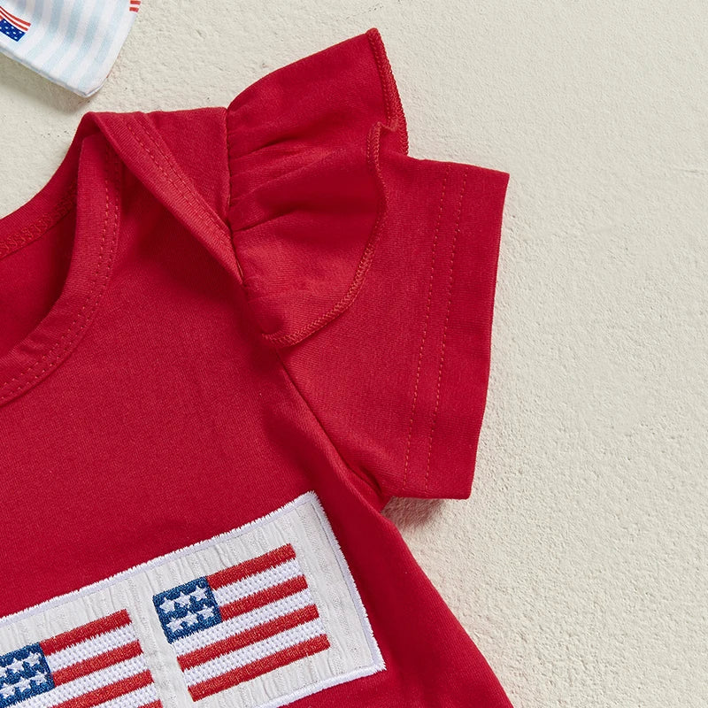 USA Ruffle Bloomers Outfit