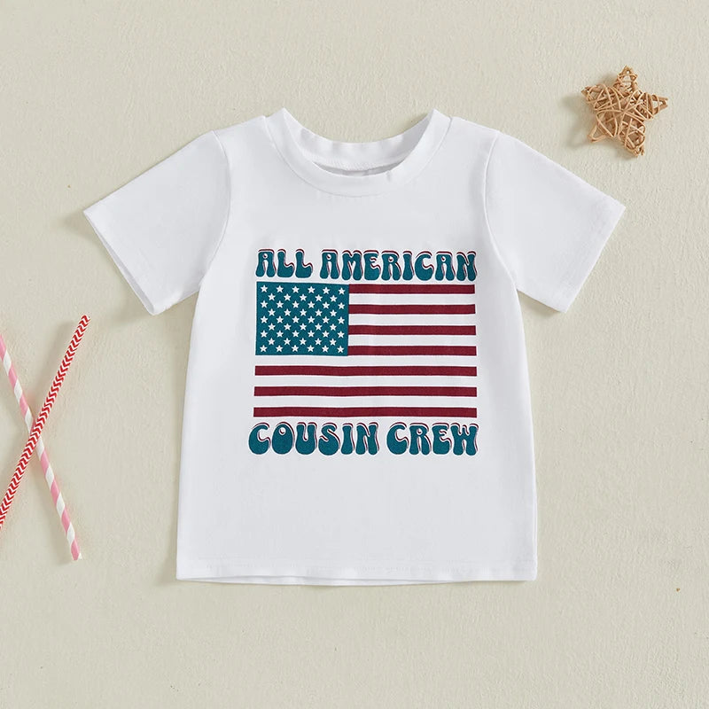 ALL AMERICAN COUSIN CREW T-Shirt