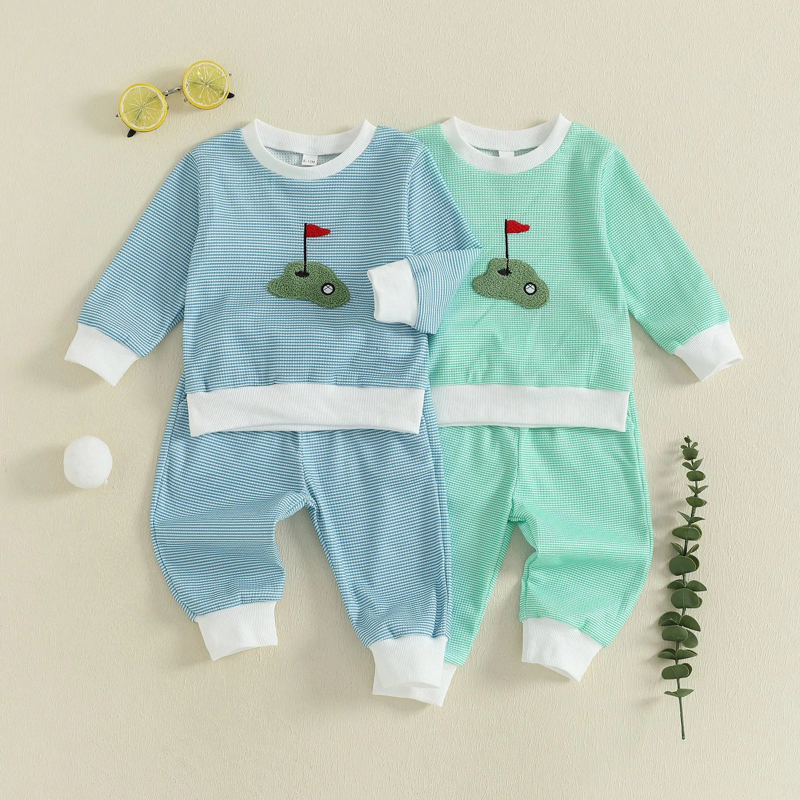 GOLFING BUDDY Waffle Knit Outfit