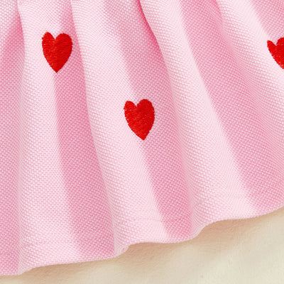 HEARTS Pleated Skirt Outfit