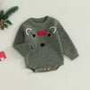 BABY DEER Knitted Romper