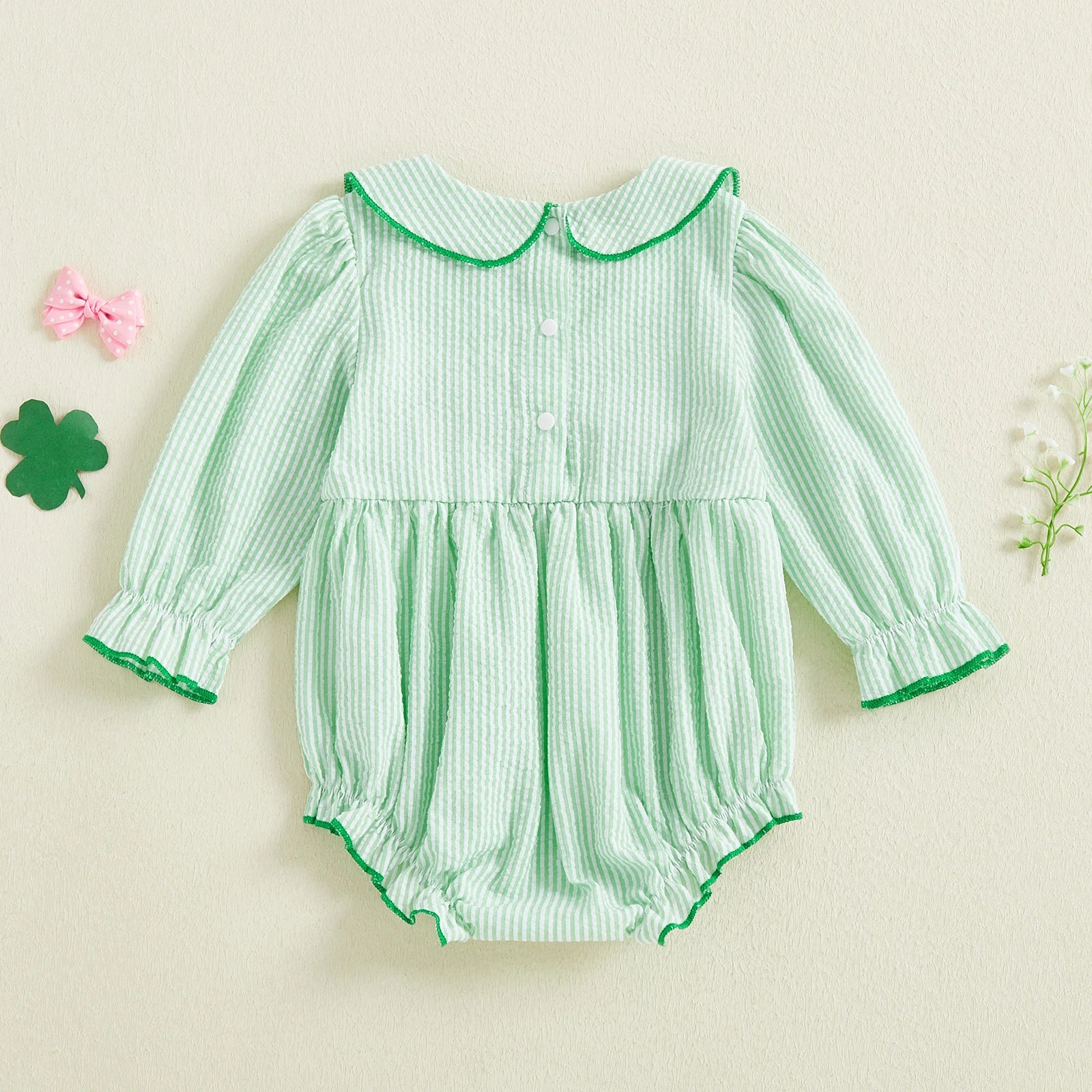 CLOVER Collar Romper