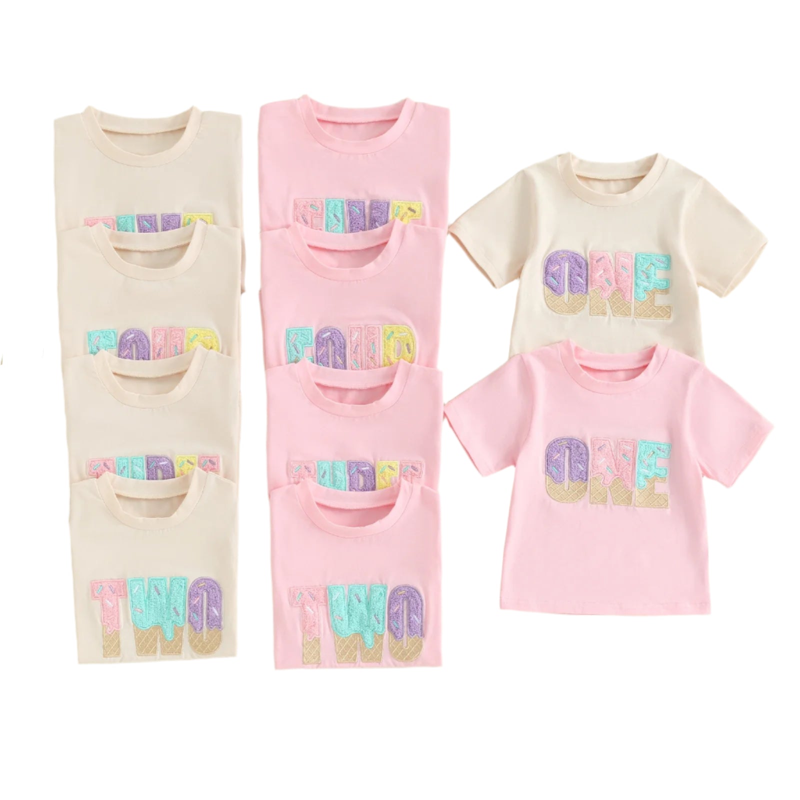 BIRTHDAY Letters T-Shirt