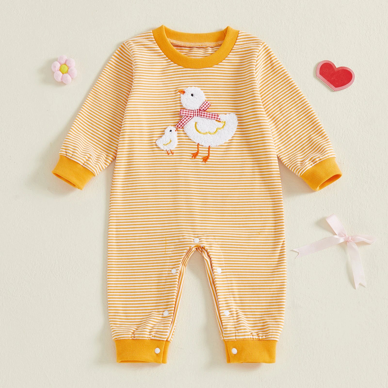 DUCKS Striped Jumpsuit