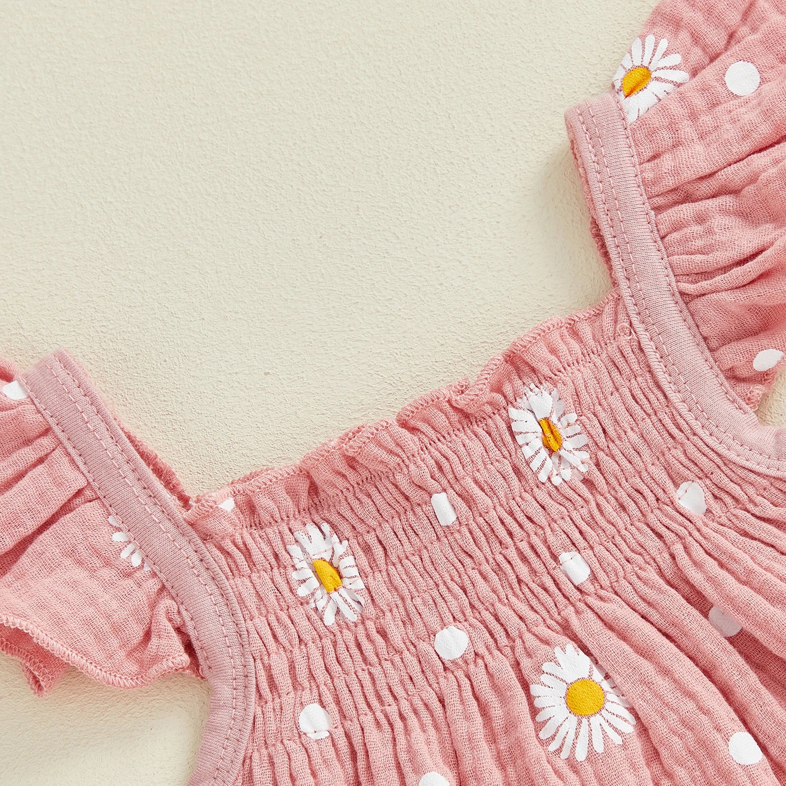 DAISY Smocked Ruffle Outfit