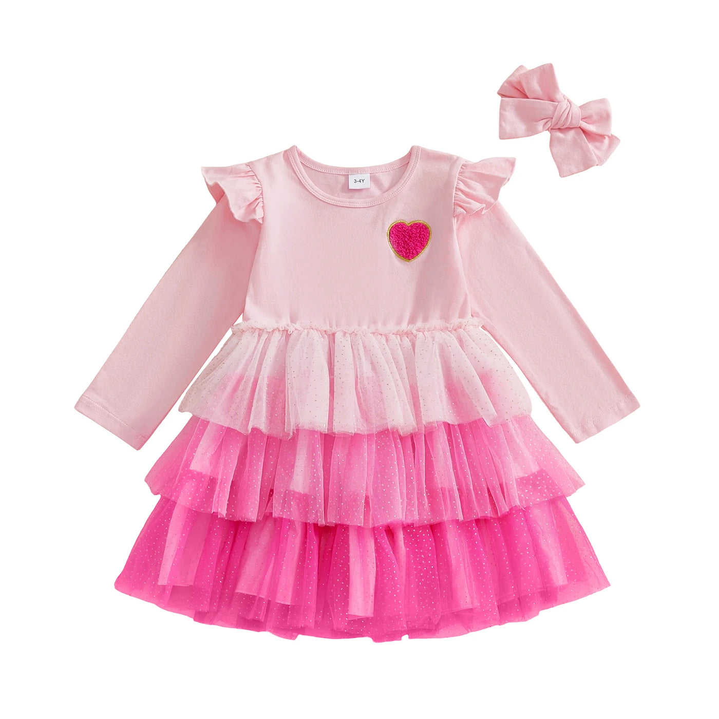 LITTLE HEART Sparkling Tutu Dress
