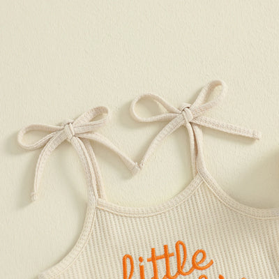 LITTLE PUMPKIN Bellbottom Pull-on Jumpsuit