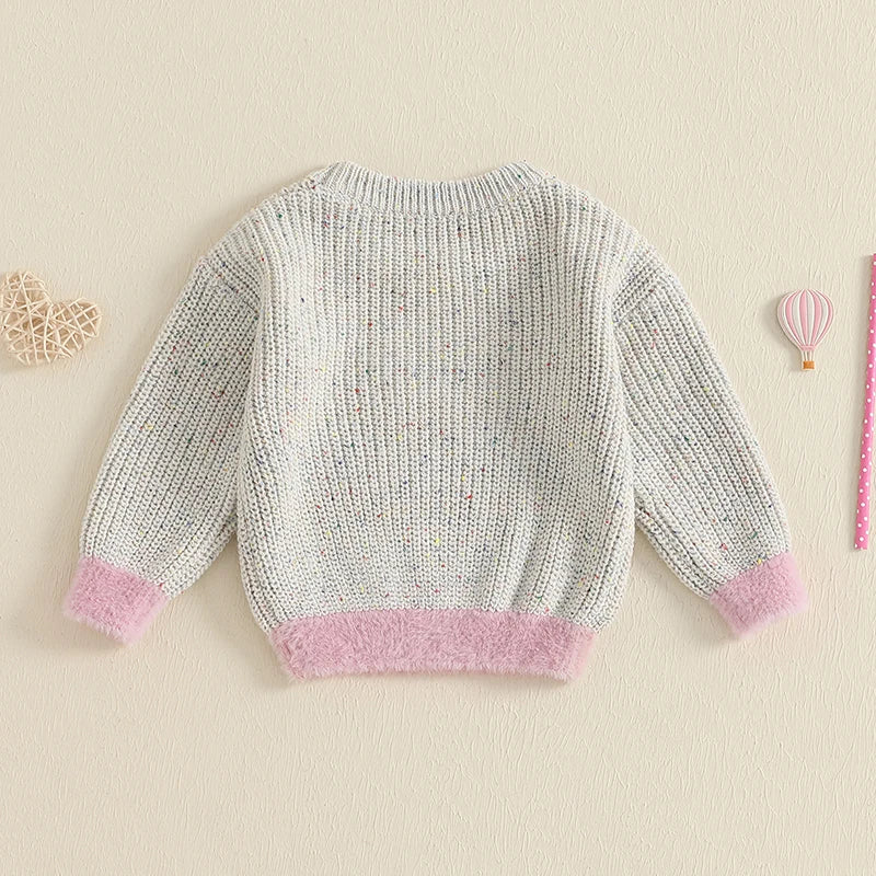LOVE Balloon Knitted Sweater