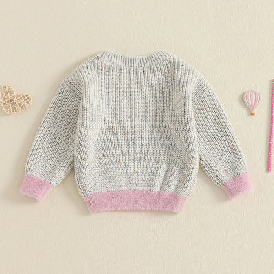 LOVE Balloon Knitted Sweater
