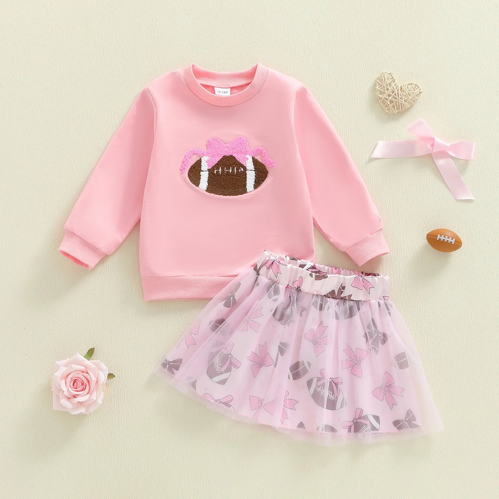 FOOTBALL PRINCESS Tulle Skirt Outfit