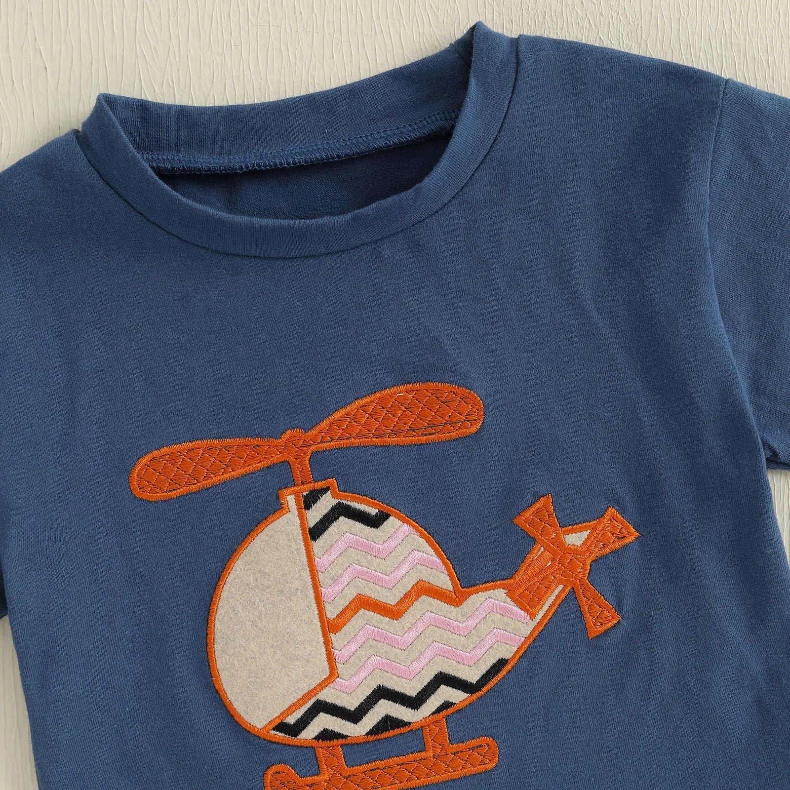 HELICOPTER Checkered Outfit