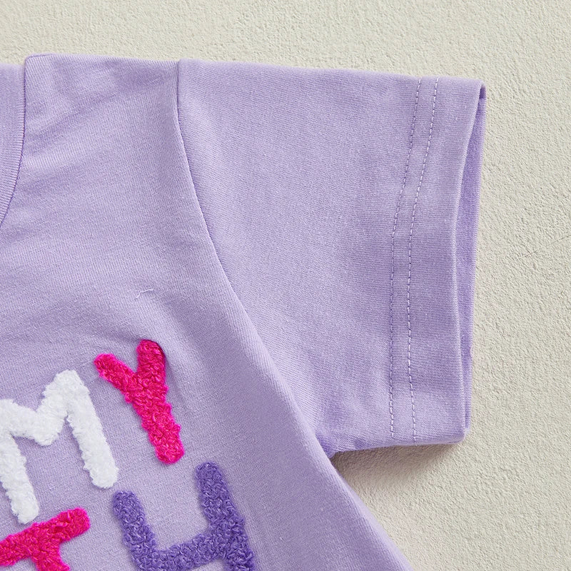 IT'S MY BIRTHDAY Purple Tutu Outfit