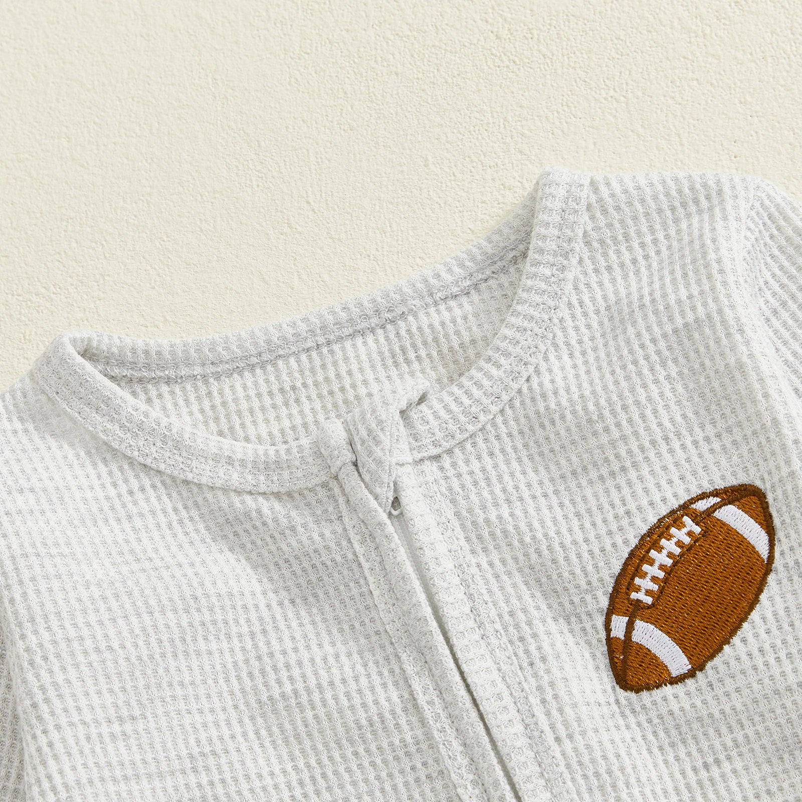 FOOTBALL Waffle Knit Jumpsuit