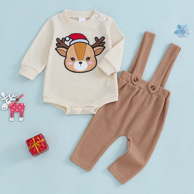 SANTA DEER Overall Outfit