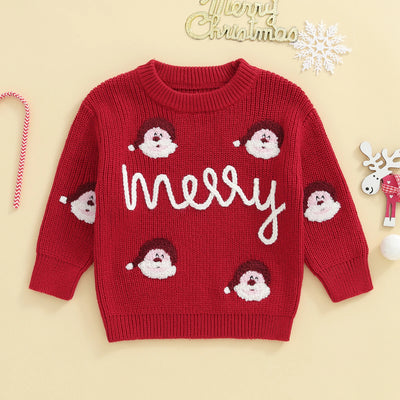 MERRY Santa Knitted Sweater