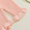 JANIE Knitted Ruffle Romper