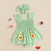 AVOCADO Smocked Romper