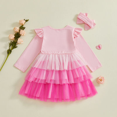 LITTLE HEART Sparkling Tutu Dress