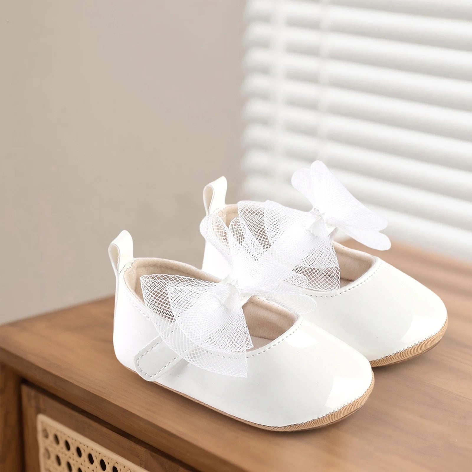 ZOEY Tulle Bowtie Shoes