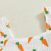 CARROTS Ruffle Romper with Headband