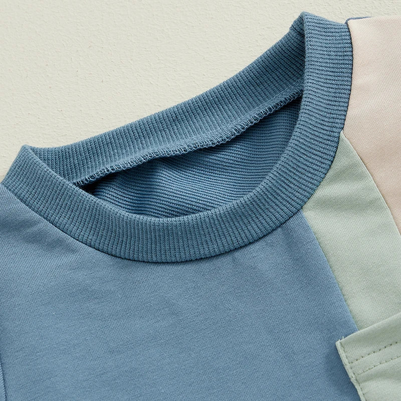 ELIJAH Color Block Outfit