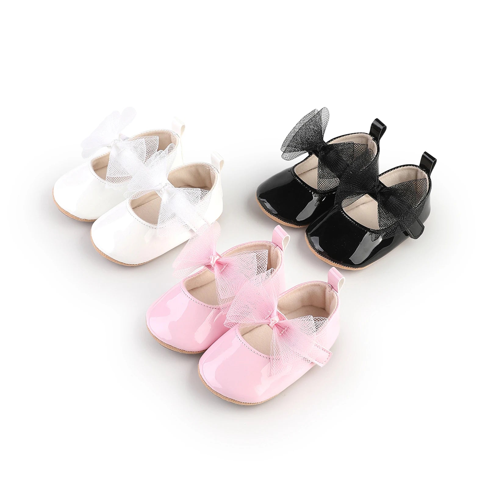 ZOEY Tulle Bowtie Shoes