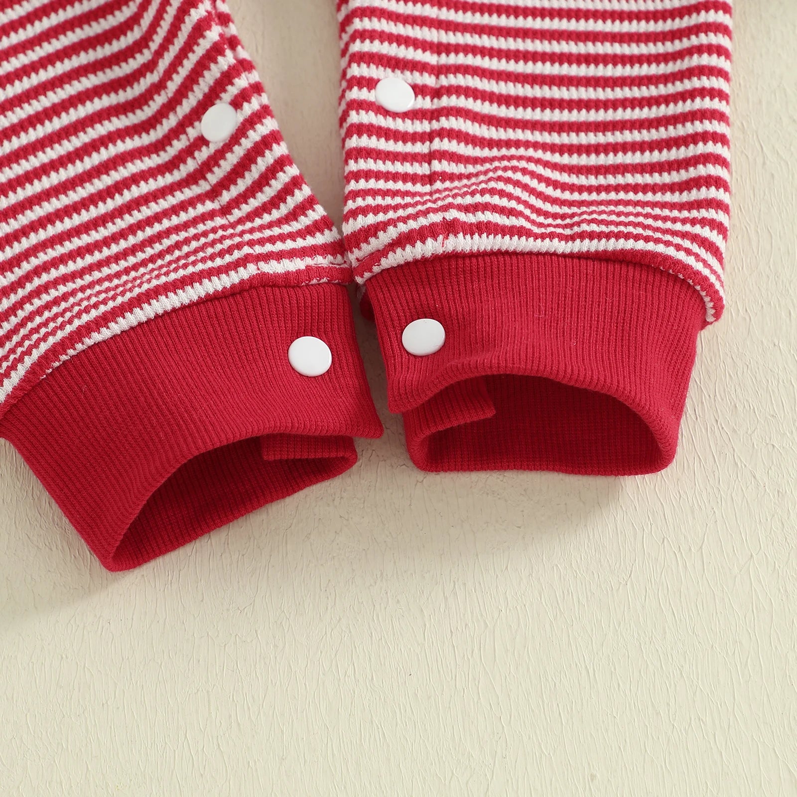 GINGERBREAD MAN Striped Jumpsuit