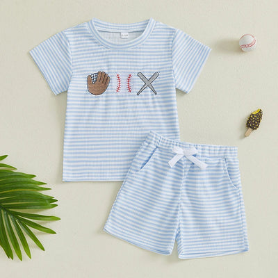 BASEBALL Striped Outfit
