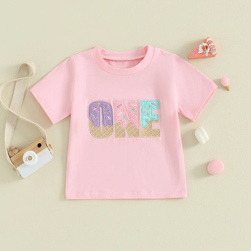 BIRTHDAY Letters T-Shirt
