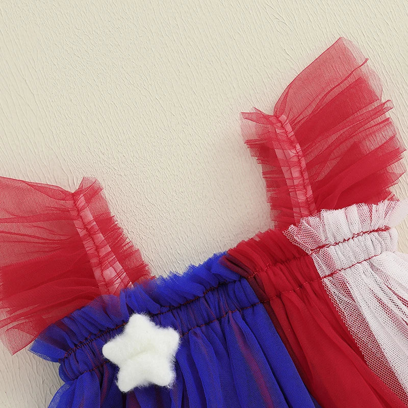 RED, WHITE & BLUE Tulle Dress