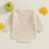 PUMPKIN Knitted Romper