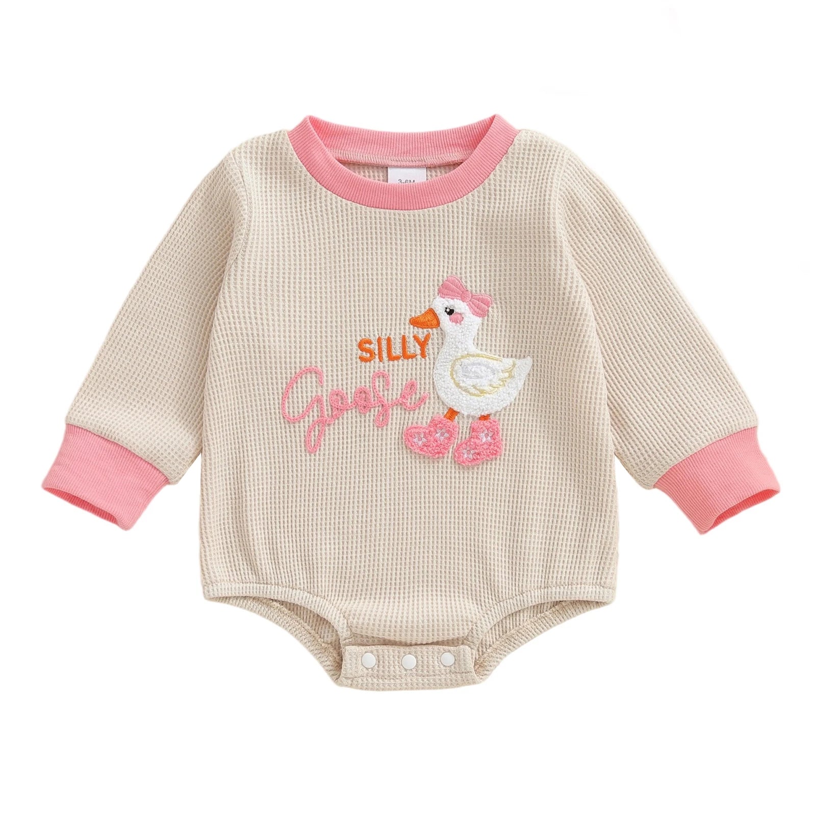 SILLY GOOSE Long-Sleeve Onesie