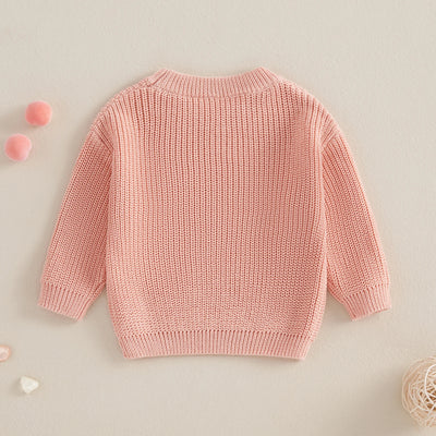 LUCKY CLOVER Knitted Sweater