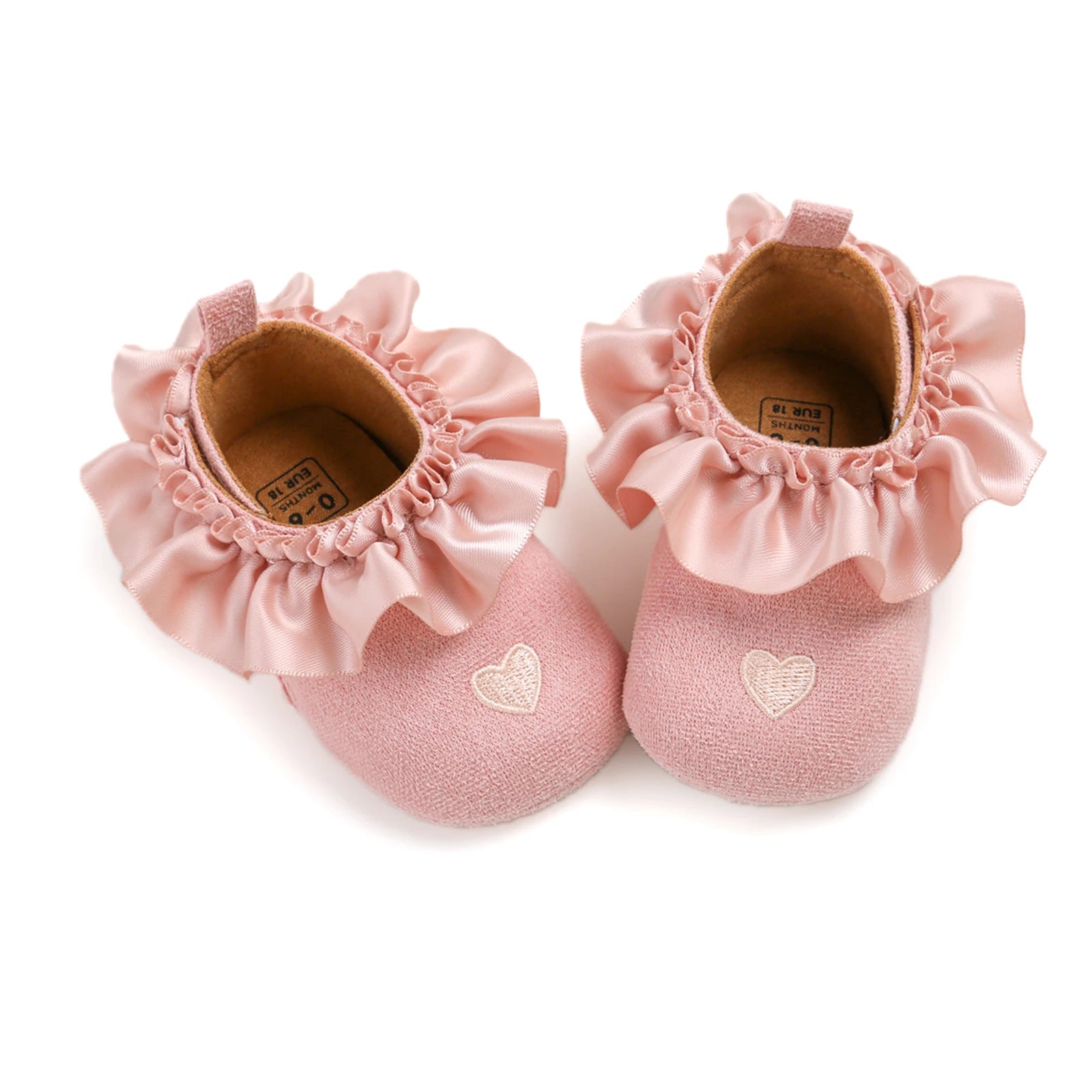 LITTLE HEART Ruffle Shoes