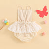 BUTTERFLY SPARKLES Lace Romper