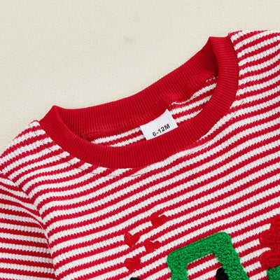 TRACTOR LOVE Striped Outfit