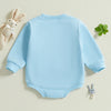 GRAY BUNNY Long-Sleeve Onesie